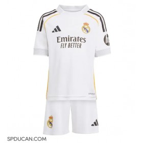 Dječji Nogometni Dres Real Madrid Kylian Mbappe #10 Domaci 2025-26 Kratak Rukav (+ Kratke hlače)